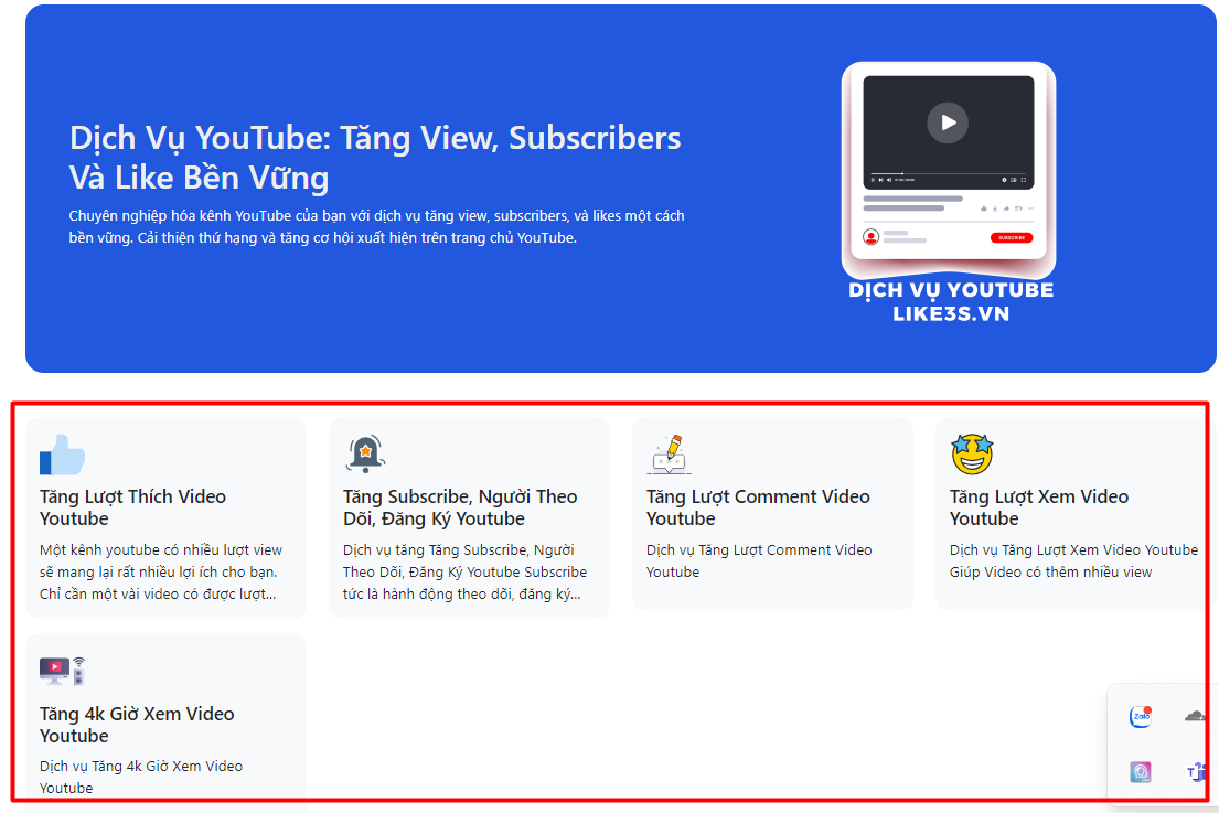 Ứng dụng tăng view Youtube